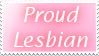 Proud Lesbian Stamp