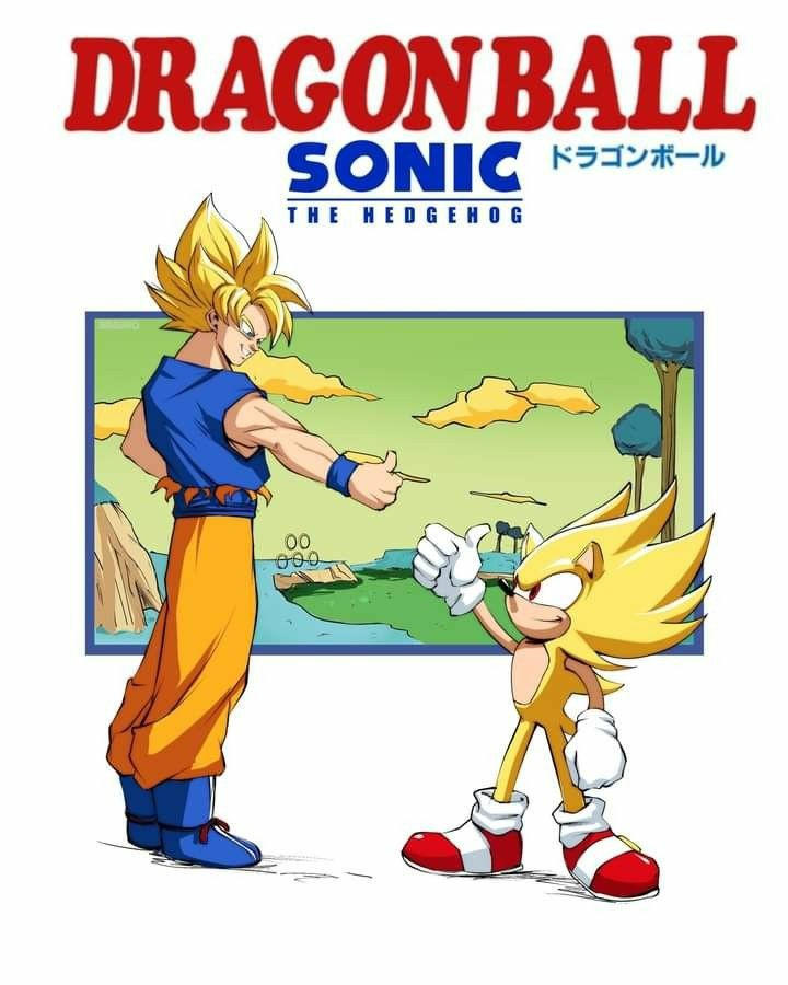 Dragon ball z sonic by kosejhesi on DeviantArt