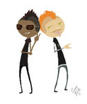 Mohawk Buddies by Immonia