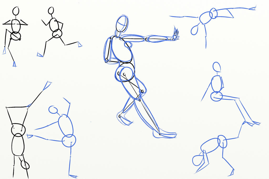 Figure drawing practice by MintgreenLynx on DeviantArt
