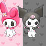 My Melody and Kuromi~