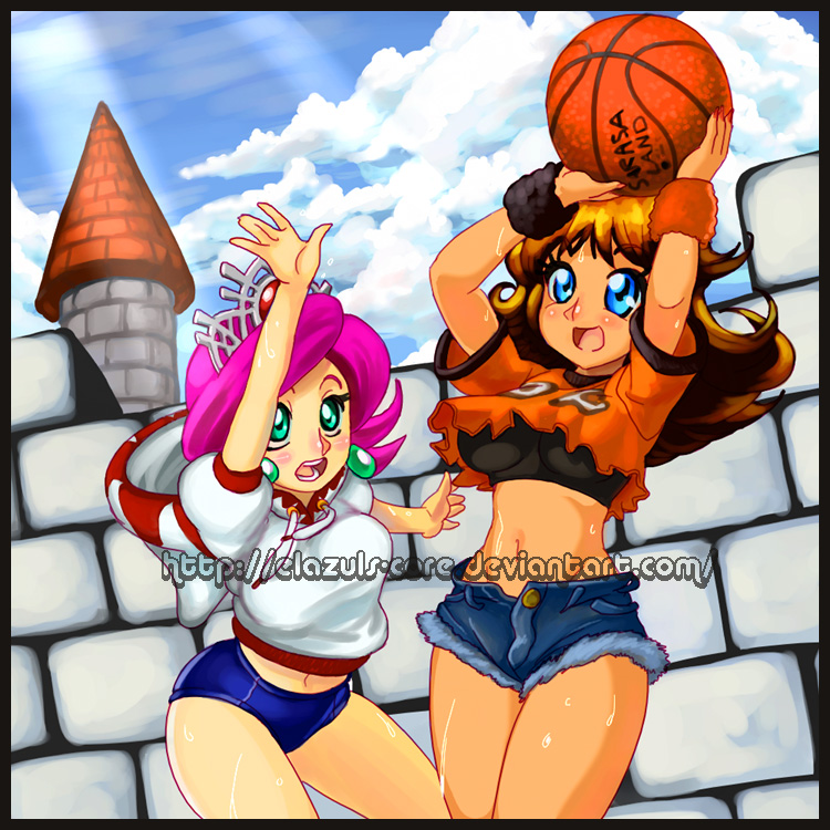 Daisy and White Mage Bball