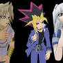 MMD (YuGiOh) yugi n bakura n marik _ Everybody