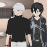 MMD kaneki and kirito _ When your friends mad