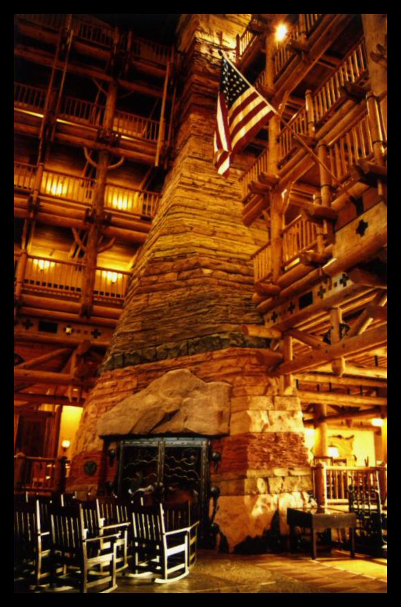 Wilderness Lodge - Chimney