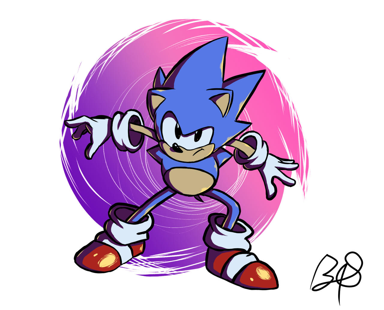 Toei Styled Sonic