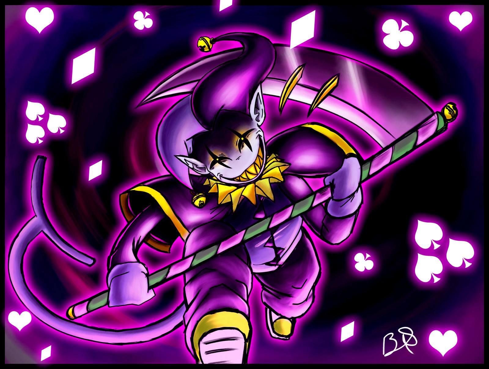 Deltarune Jevil: I CAN DO ANYTHING!!! by b1uewhirlwind on DeviantArt