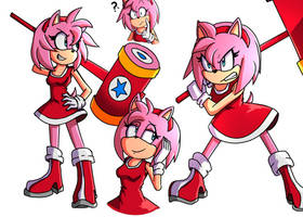 Amy Rose Doodles