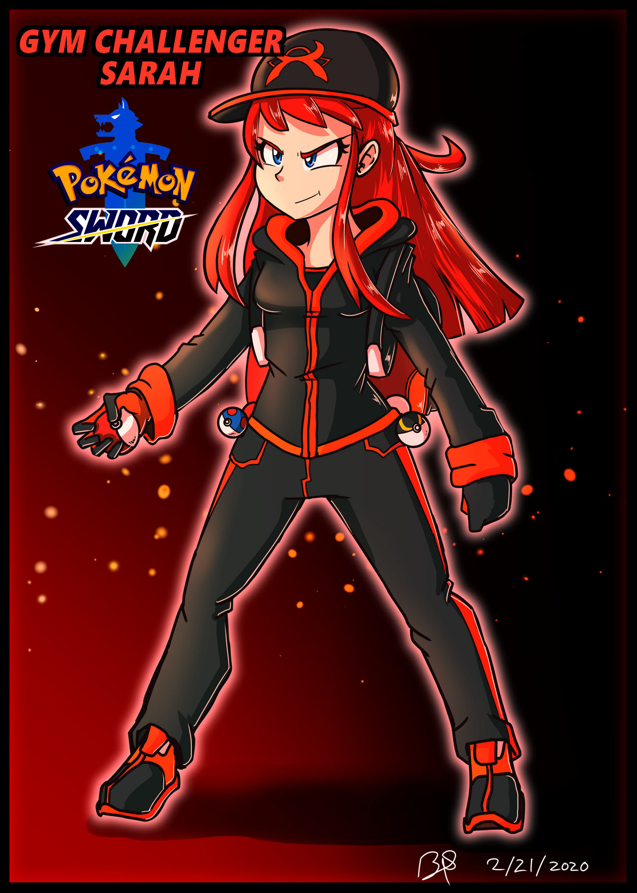 Pokemon Sword OC: Sarah