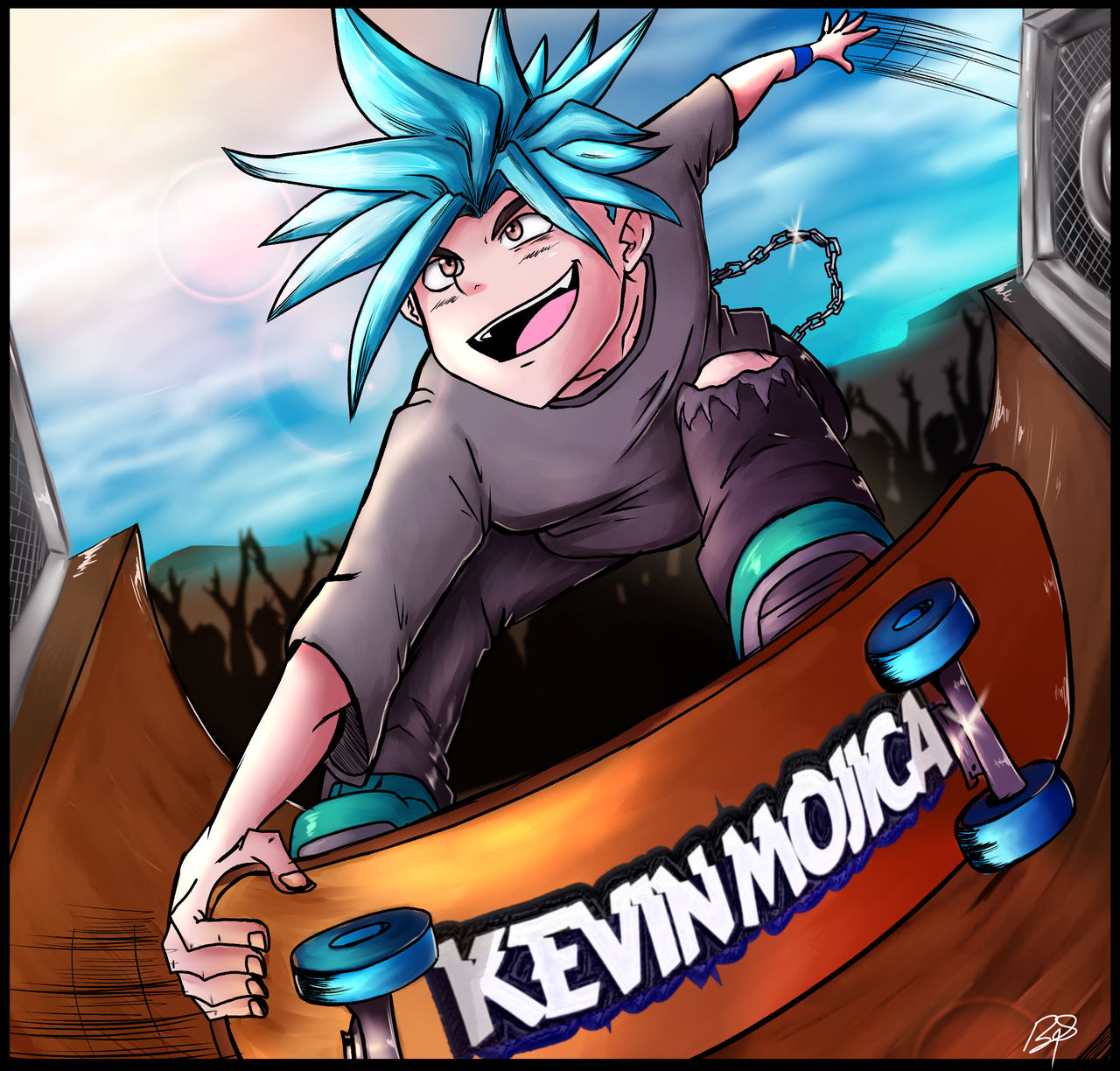 Kevin Mojica Band Album Cover: Commission