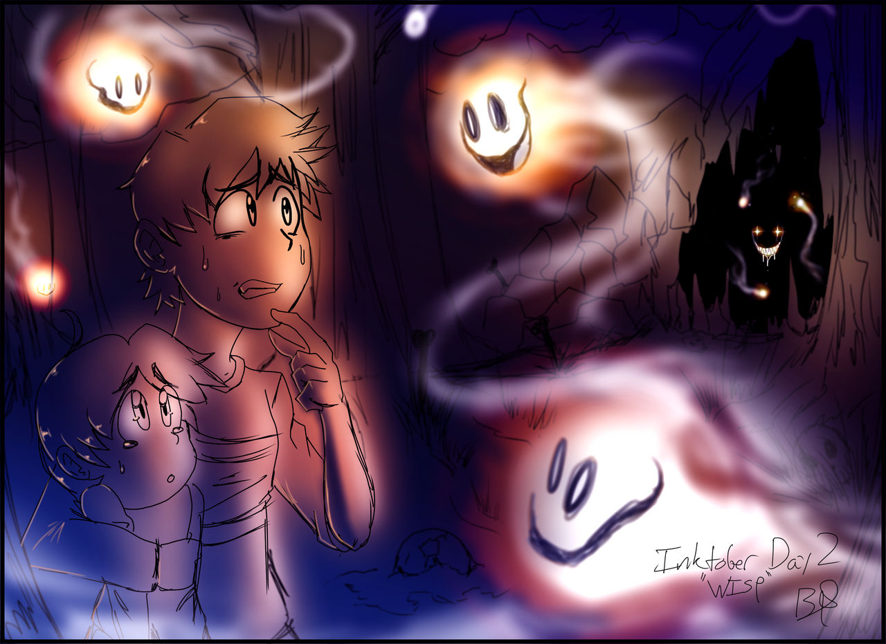 Inktober Day 2: Wisp