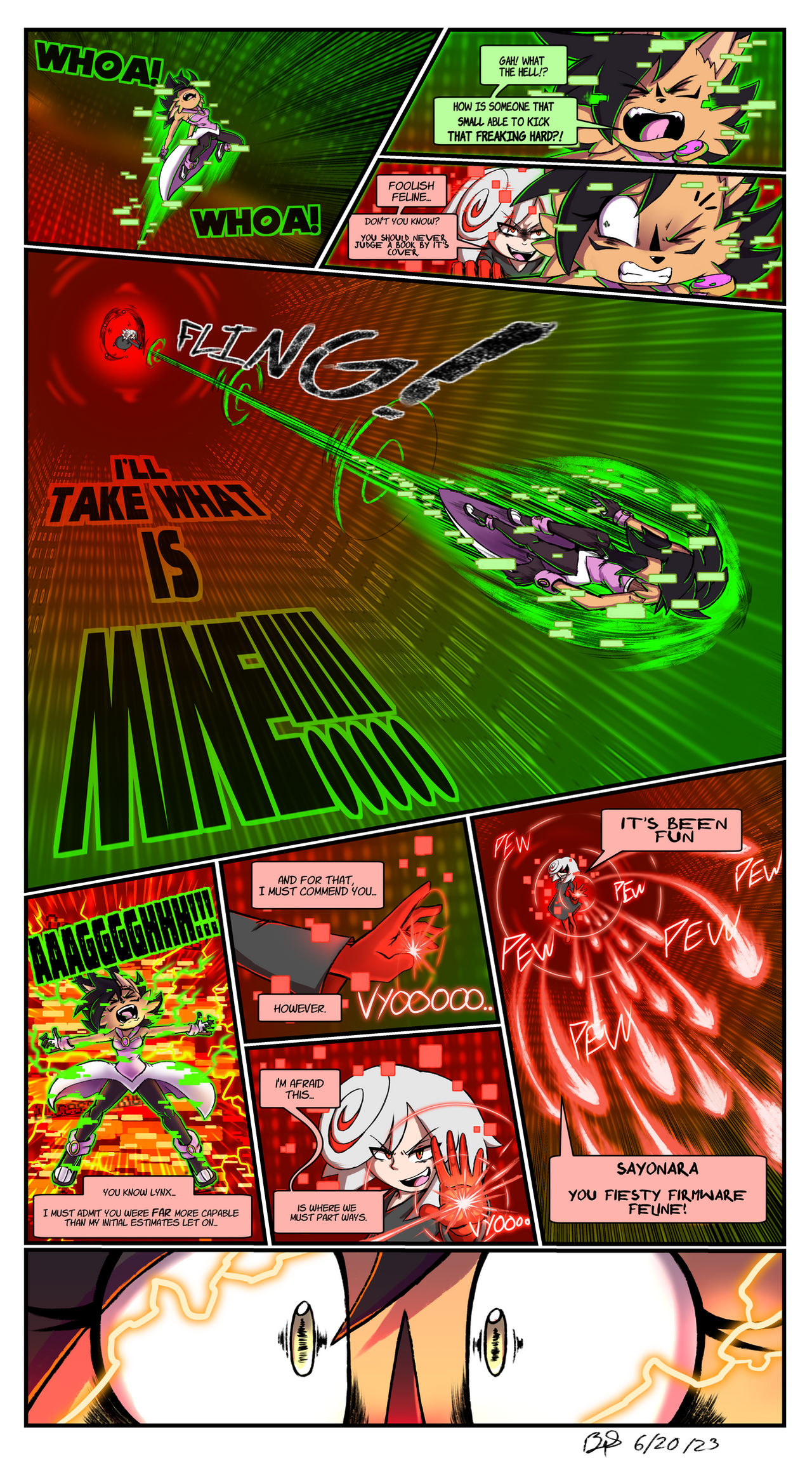 Nicole Vs. Sage pt 12