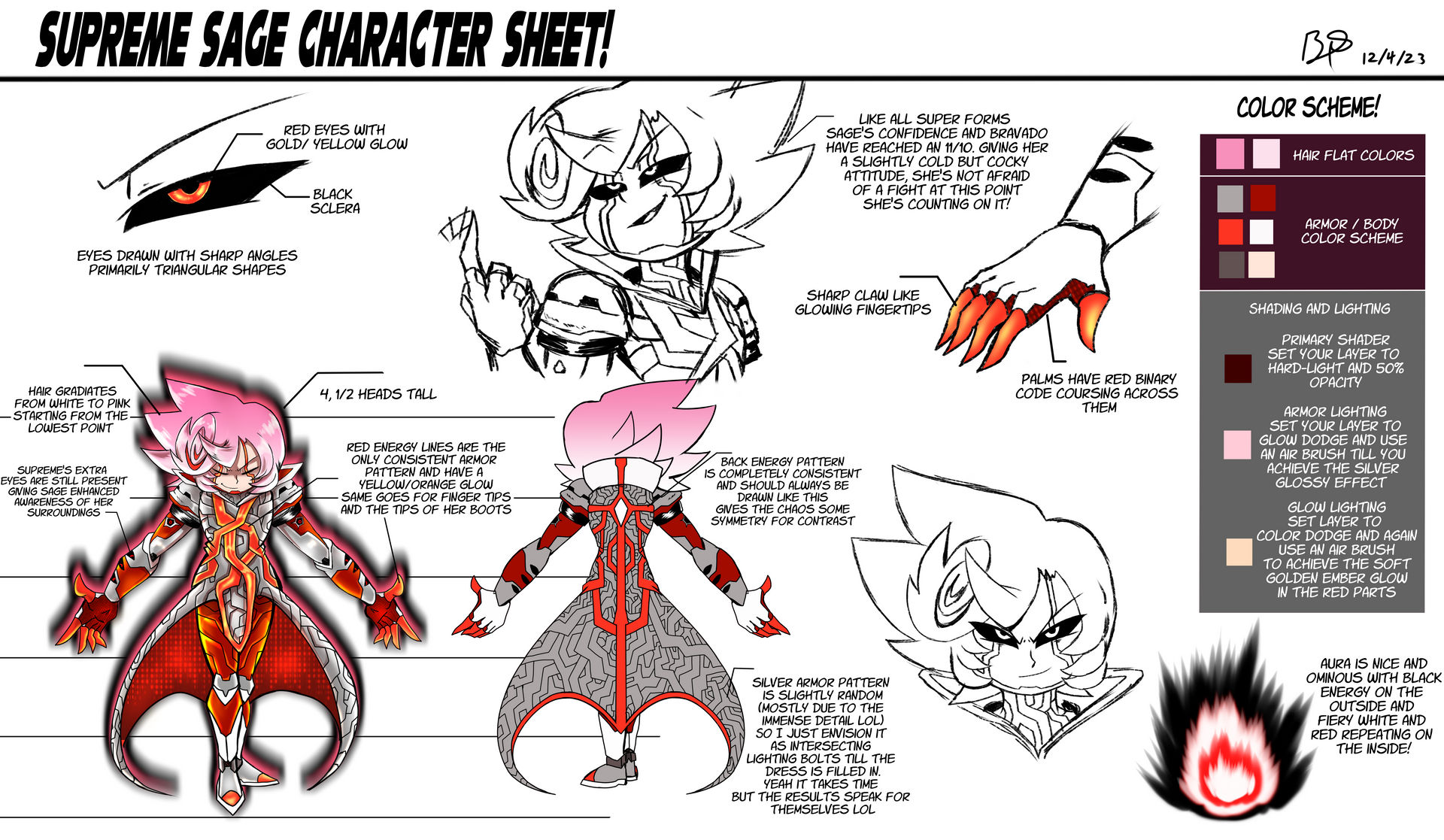 Supreme Sage Character Sheet