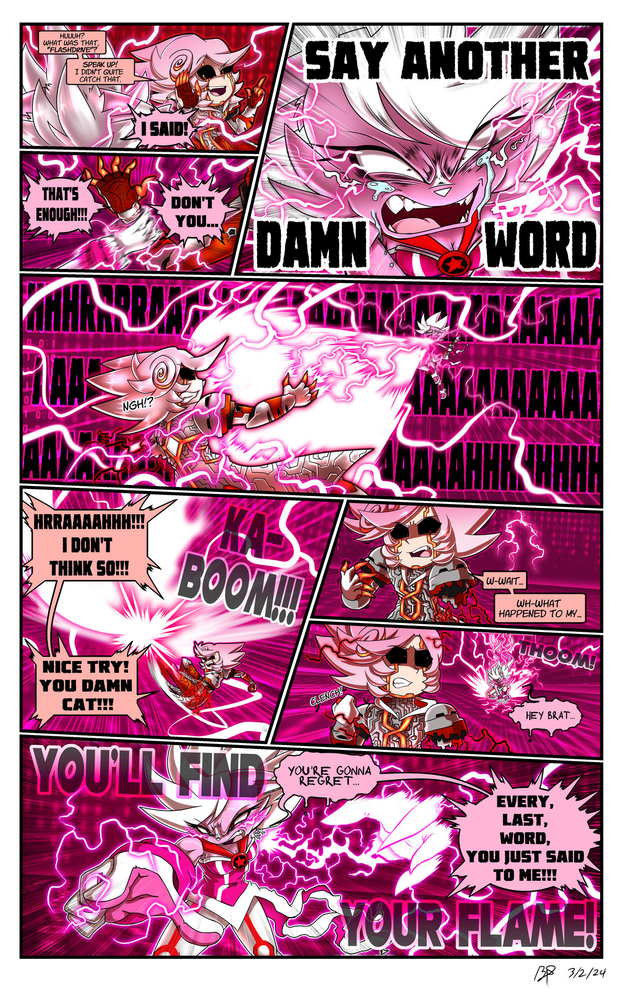 Nicole Vs. Sage pt 38