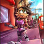 Glaze the Cat's commission! Robo Nicole!
