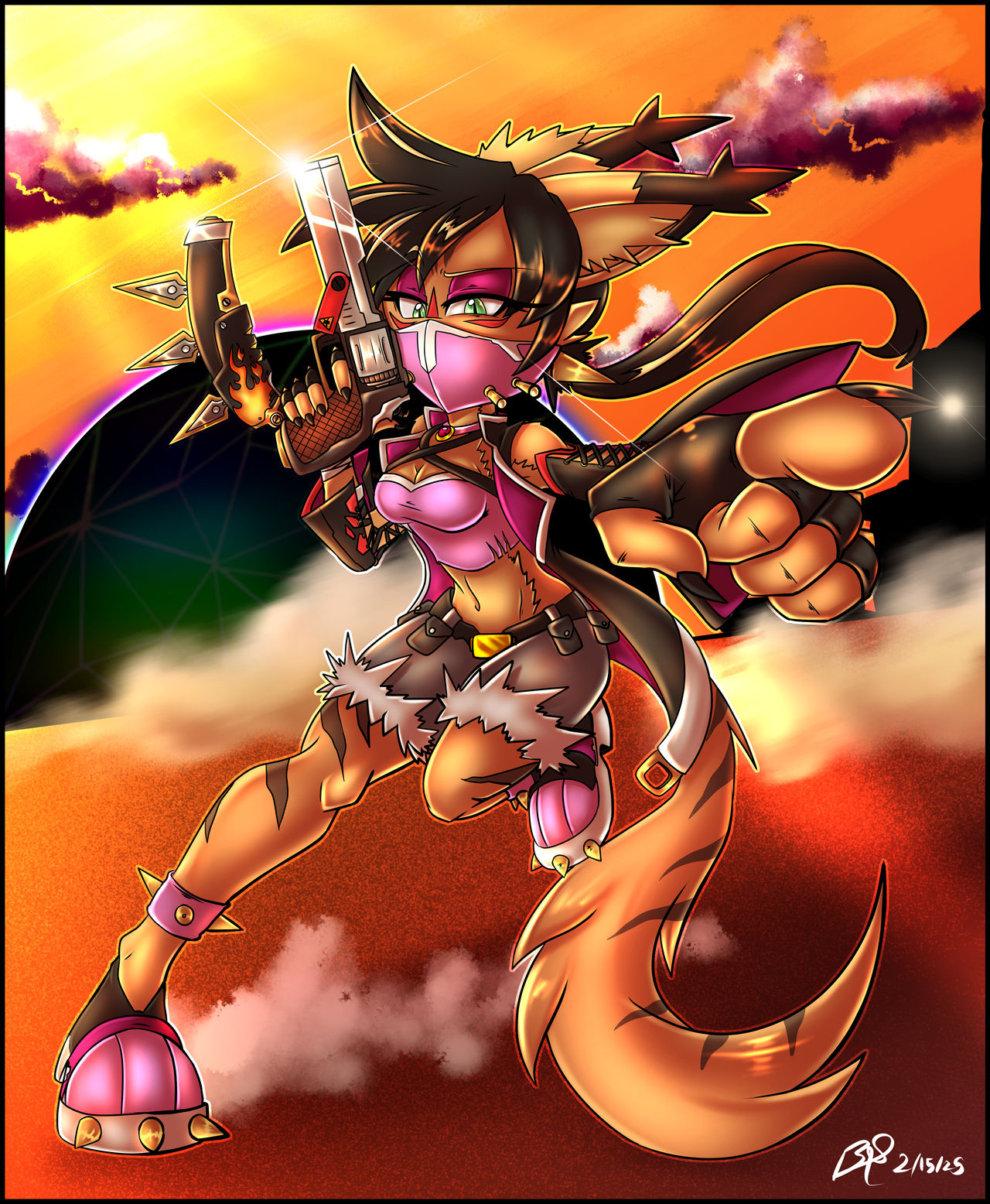 Nick's commission Nicole fused Fused with Pulchra