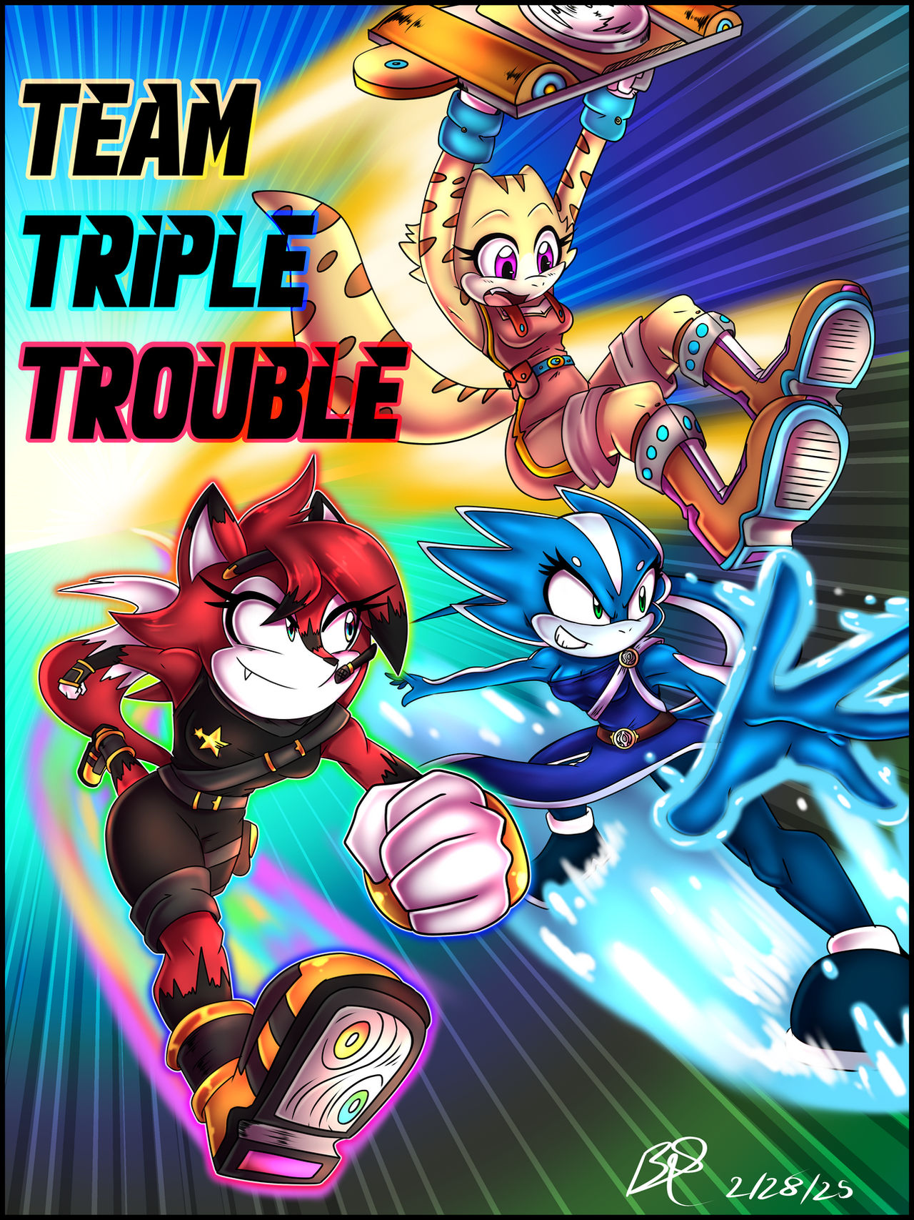 Team Triple Trouble!!!