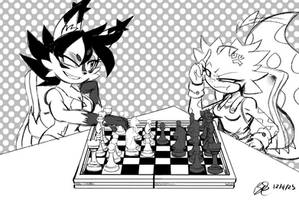 Nick's Com Kiki Vs. Nicole (battle of the chess)