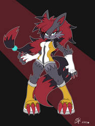 Solaris' commission Zoroark Fiona