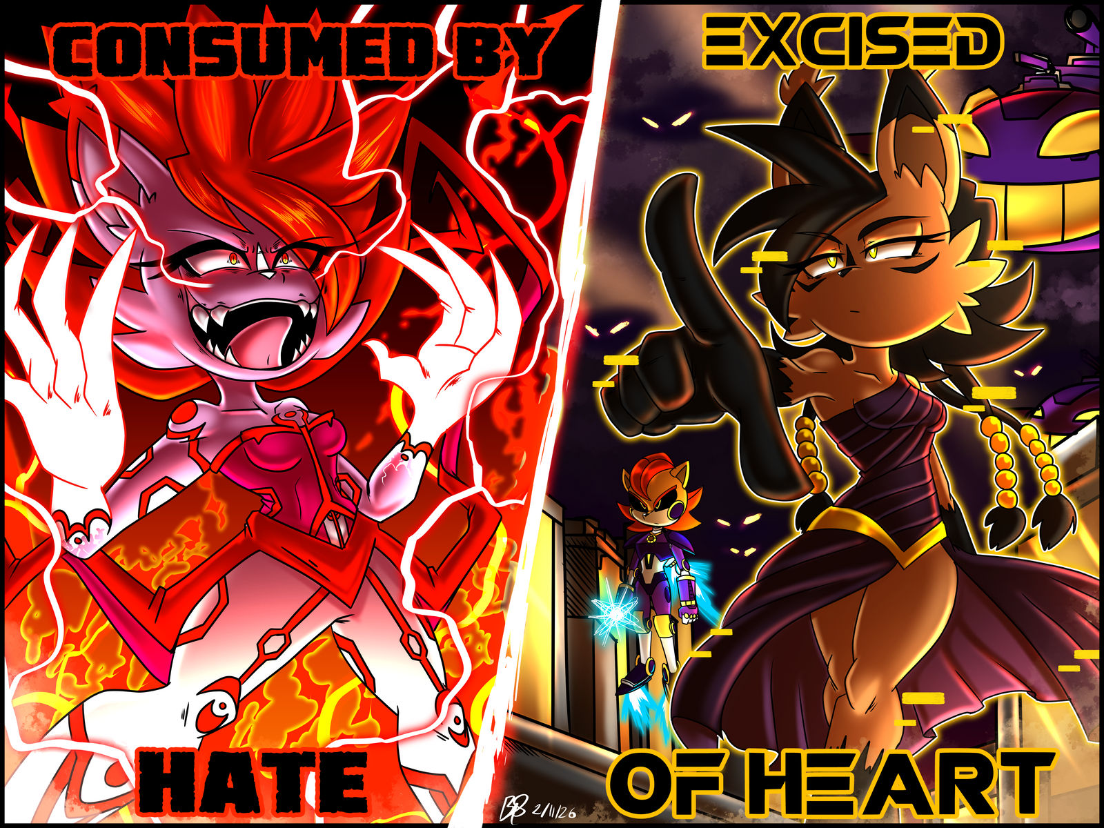 Roblo's Com Duality of Evil Lynxes