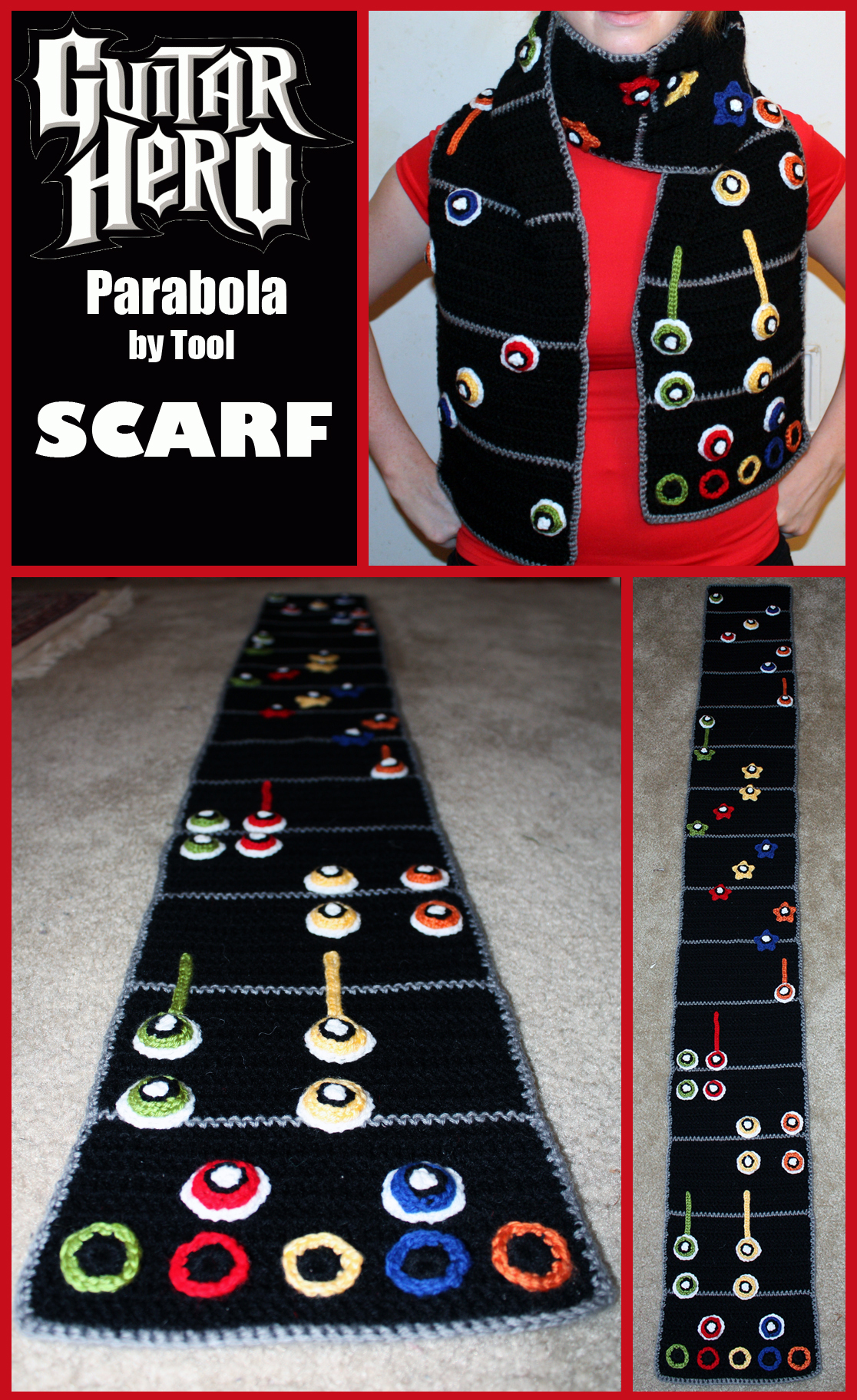 Guitar Hero Scarf