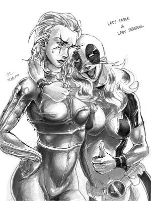 Lady Cable and Lady Deadpool