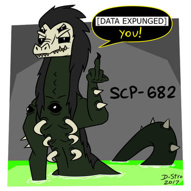 SCP-682 and SCP-999 by FireCrystalArtworks on DeviantArt