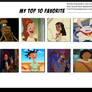 Disney Chars that would have appeared first time