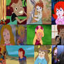 Younger 2D Non-Disney Girls from the 90's