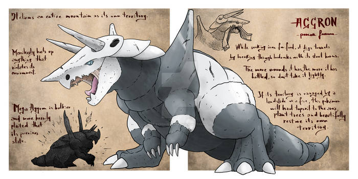 Explore the Best Aggron Art | DeviantArt