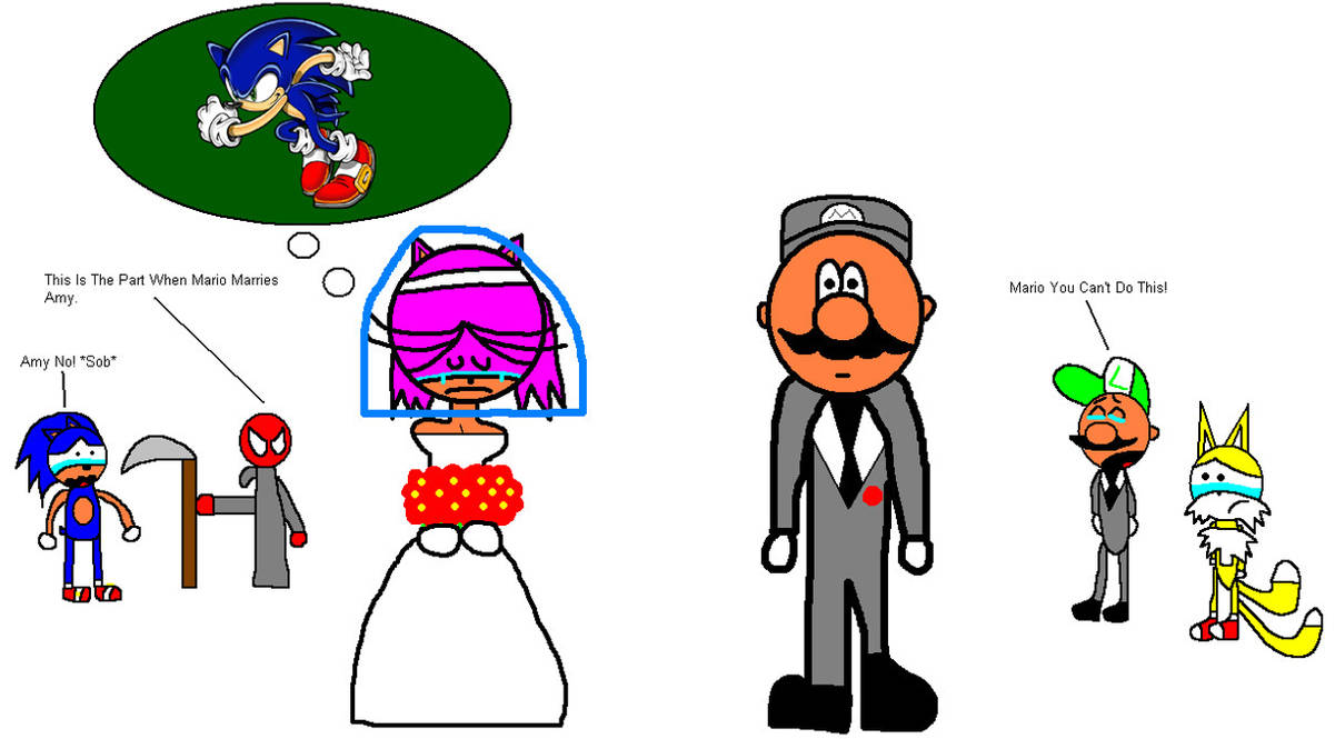 Sonic And Amy Wedding Deviantart Mario And Amy S Wedding By Sc1614 On Deviantart mario and amy s wedding by sc1614 on