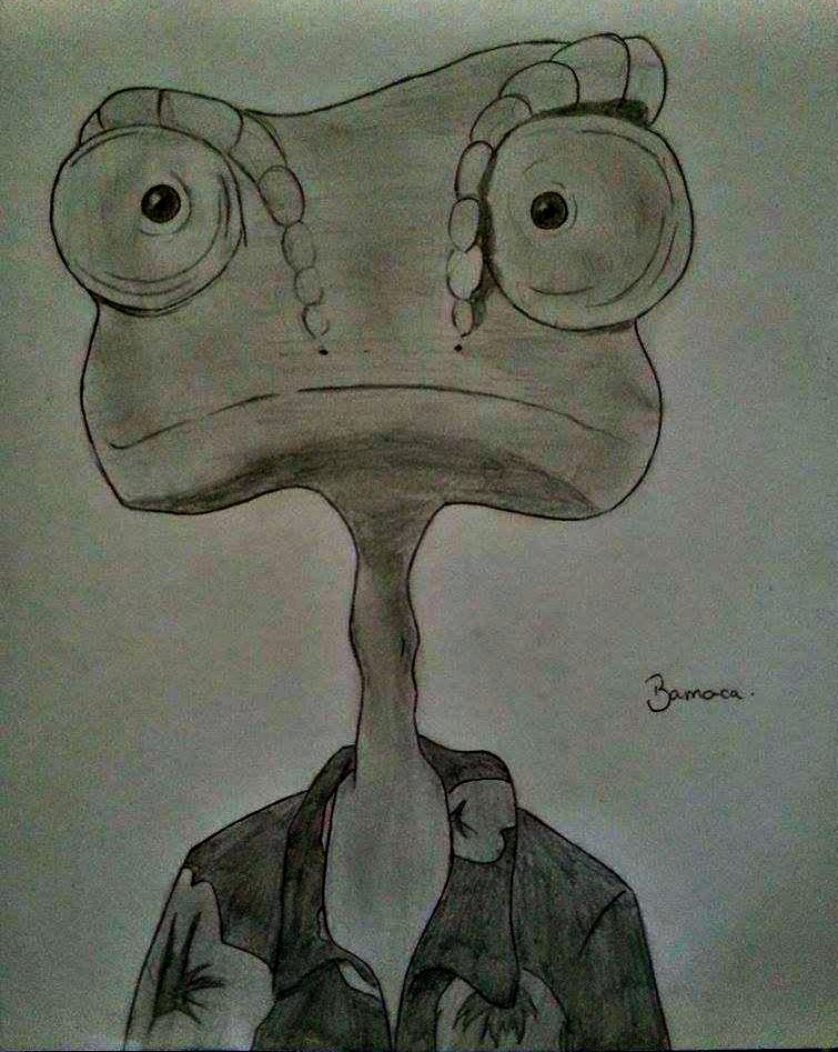 Cartoon RANGO by AmandineBamaca on DeviantArt