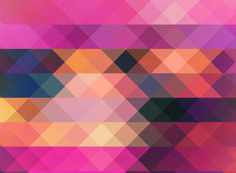 Pink Triangle Mosaic