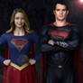 Supergirl and Man Of Steel