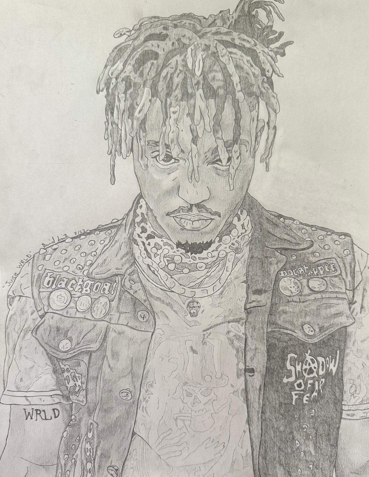 Wrld Drawing Rapper Juice Juice WRLD by dsmitty1993 on DeviantArt