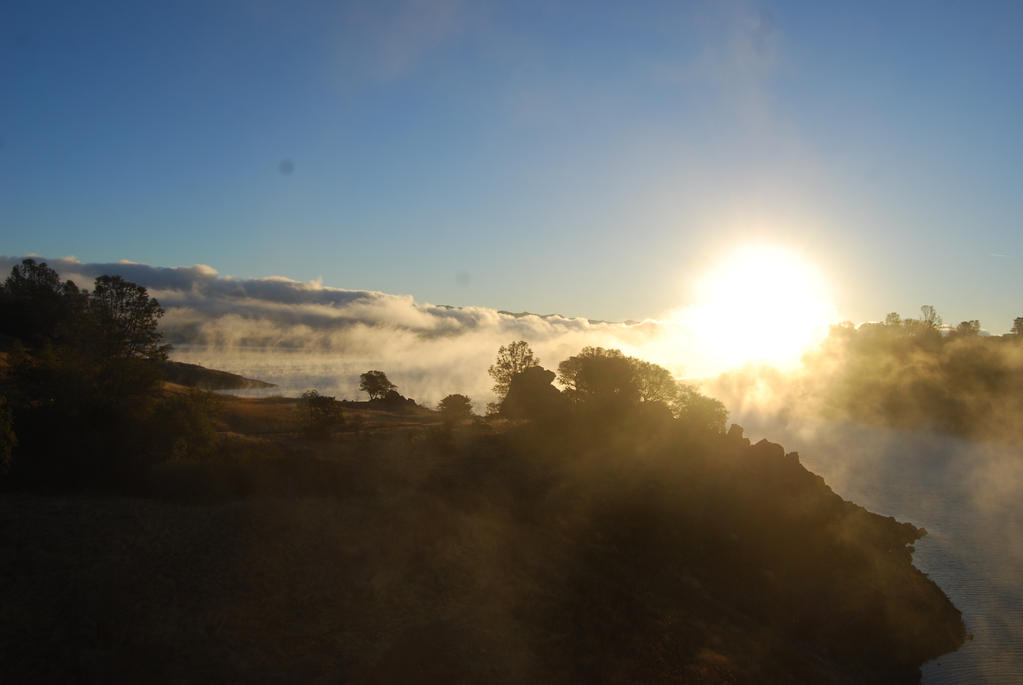 Sunrise Over Lake 2