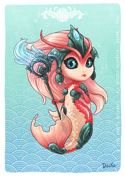 Nami Koi - Fanart League of legends - Chibi