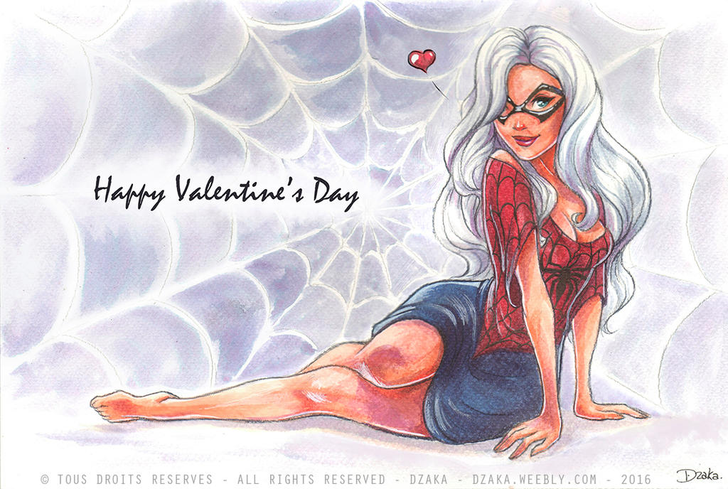 Valentine's Day - Fanart - Black Cat