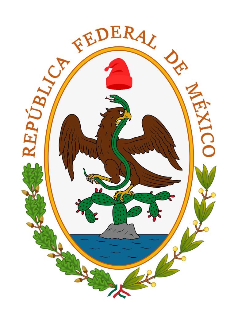 My redesign of the coat of arms of Mexico by MagnumDrako25 on DeviantArt