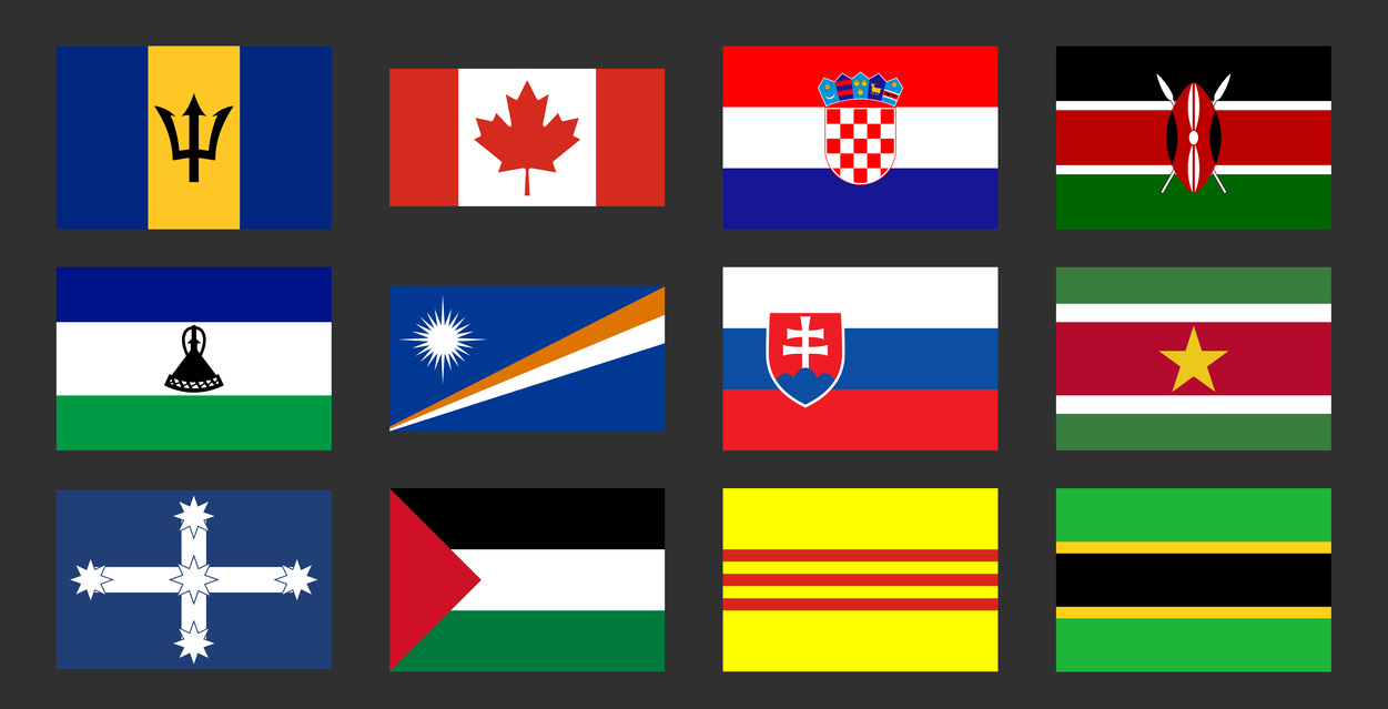 My favorite current and former national flags by MagnumDrako25 on ...