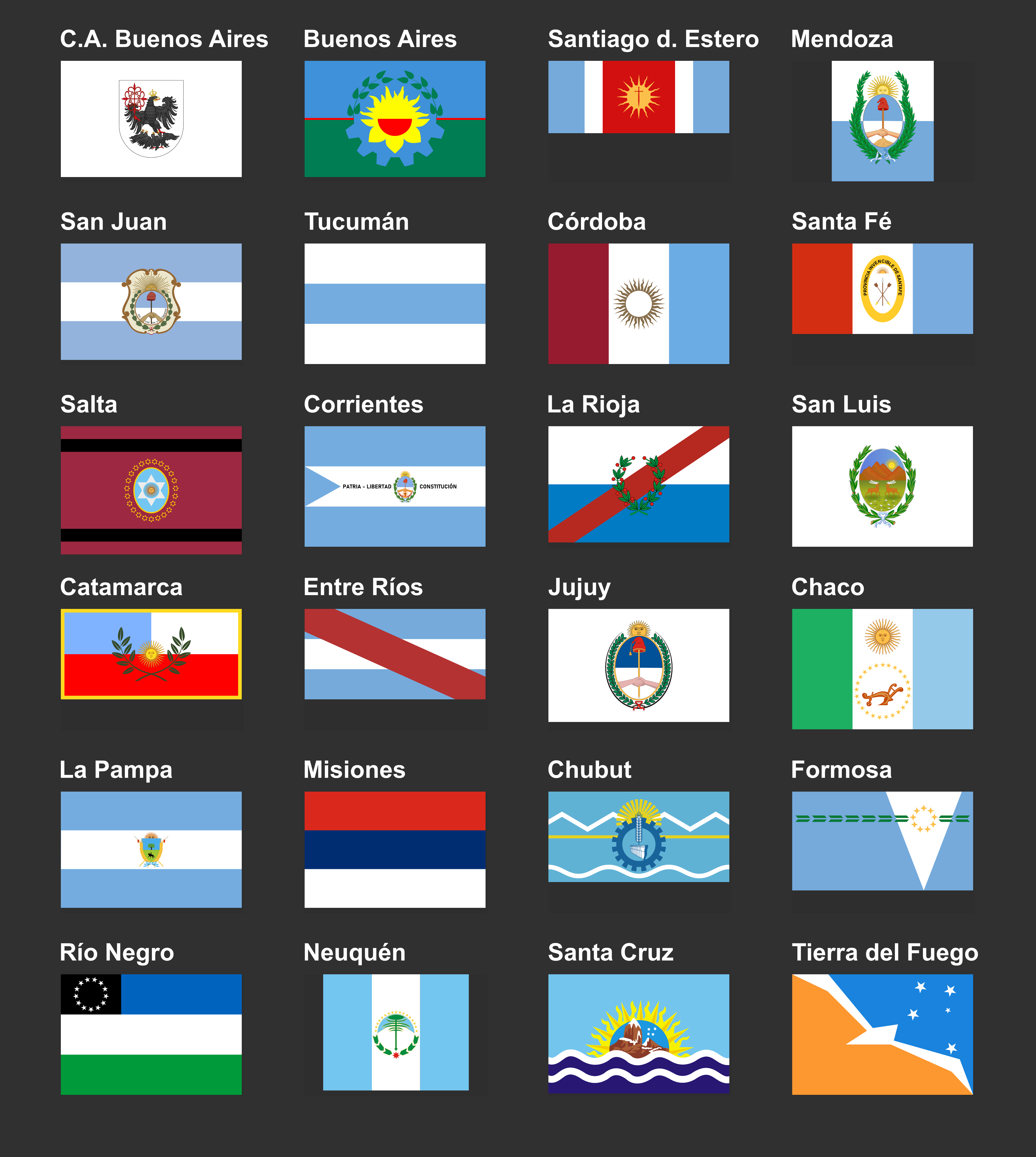 Compiled Current Flags Of Argentina Provinces By MagnumDrako25 On compiled-current-flags-of-argentina-provinces-by-magnumdrako25-on