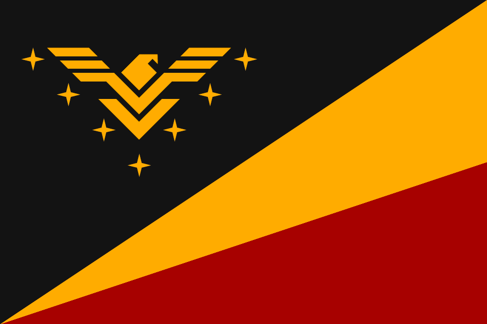 Deviantart Interstellar Flag Conceptual flag of a hypothetical space nation by MagnumDrako25 on ...