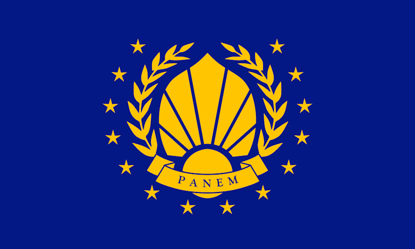 Deviantart Panem Flag of Panem (after second rebellion) by MagnumDrako25 on DeviantArt