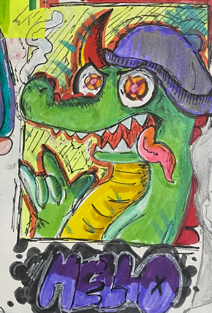 Goofy Exploding Dragon Goofy ahhh dragon/dinosaur by FoggleBreak on DeviantArt