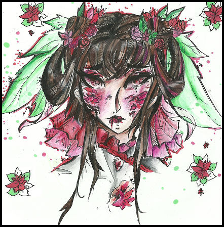 Garden: Tsubaki (portrait) by SpicecreamSundae on DeviantArt