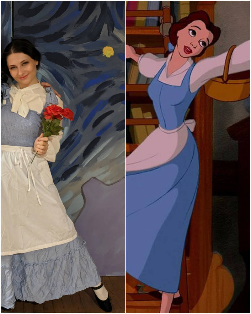 Belle closet cosplay 