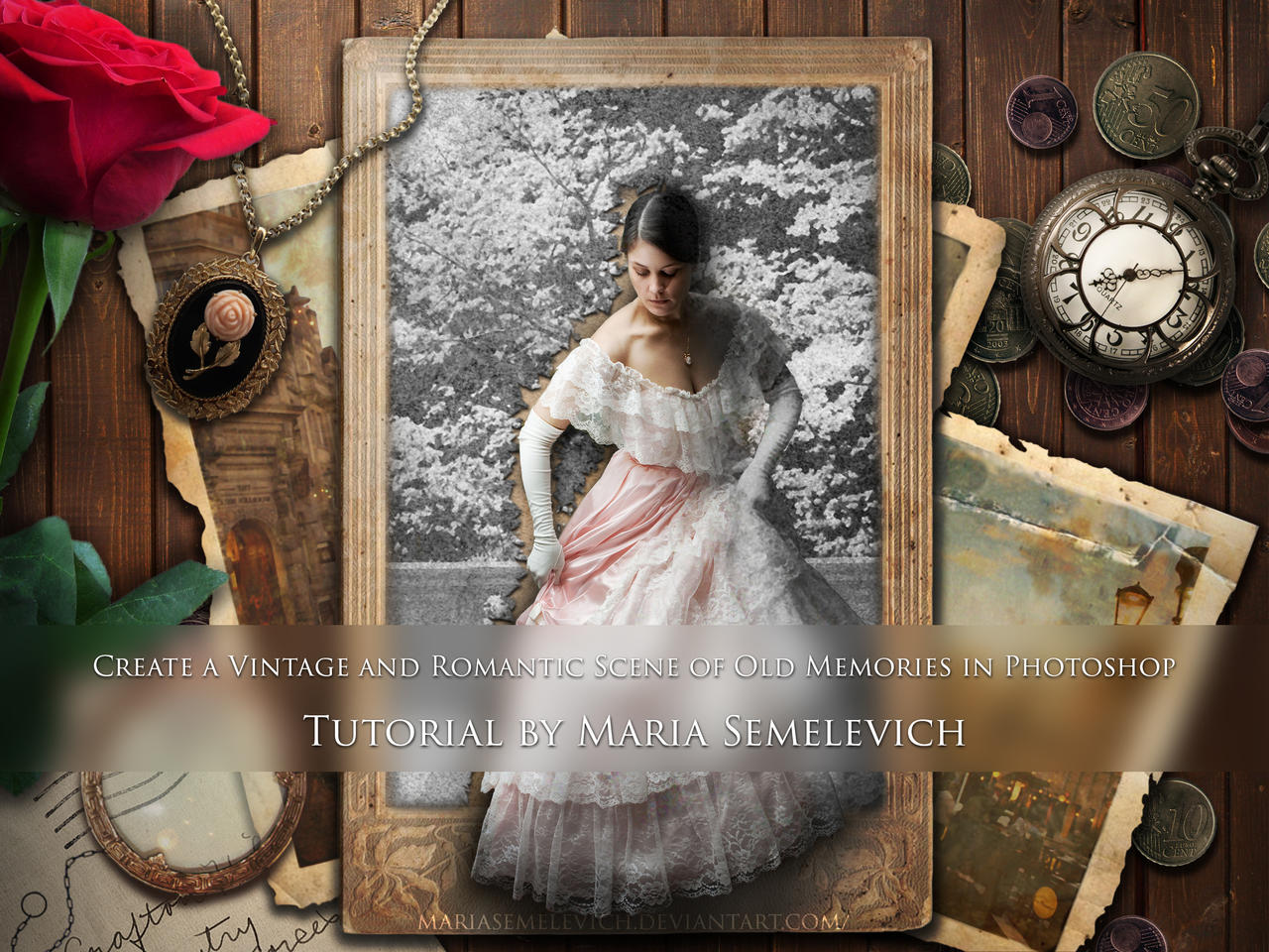 Create a Vintage and Romantic Scene in Photoshop by MariaSemelevich