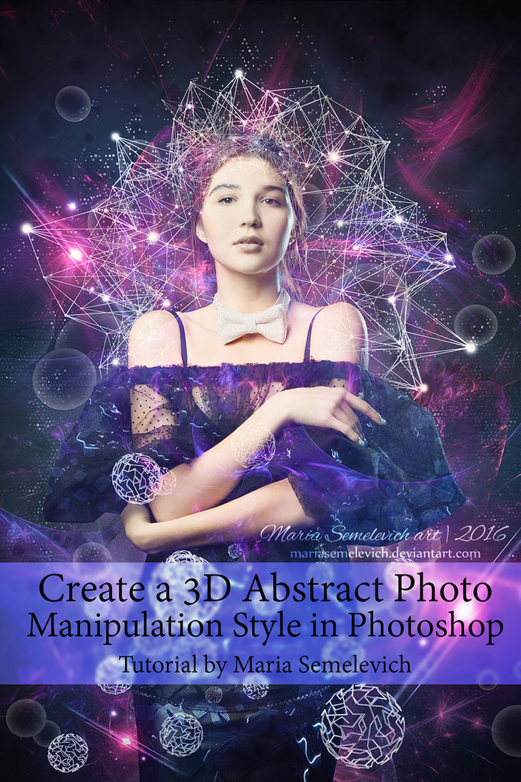 Abstract Manipulation Create a 3D Abstract Photo Manipulation Style by MariaSemelevich on ...