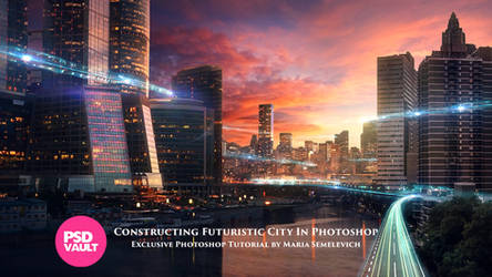Exclusive Tutorial - Constructing Futuristic City by MariaSemelevich