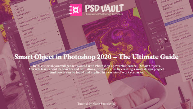 Smart Object in Photoshop 2020 The Ultimate Guide